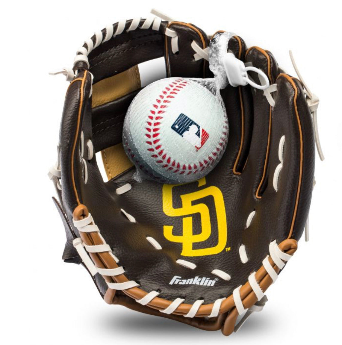 San Diego Padres 10-Inch Team Logo Glove