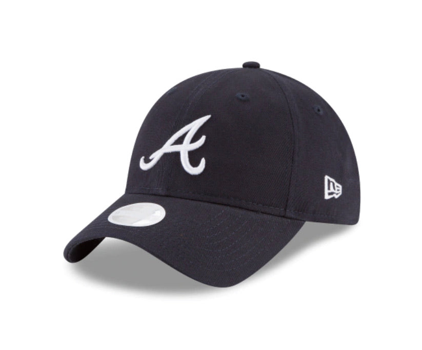 New Era Atlanta Braves Core Classic Baseball Hat - Navy, Baseball Caps