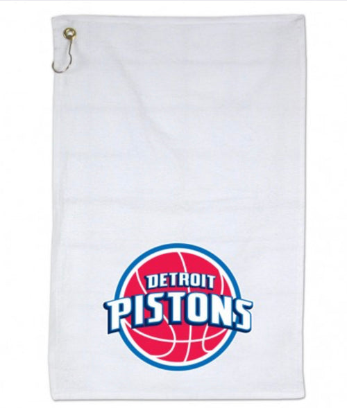 Detroit Pistons Towel W/Grommet 16" X 25"