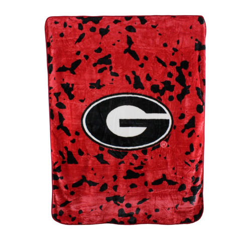 Georgia Bulldogs Throw Blanket