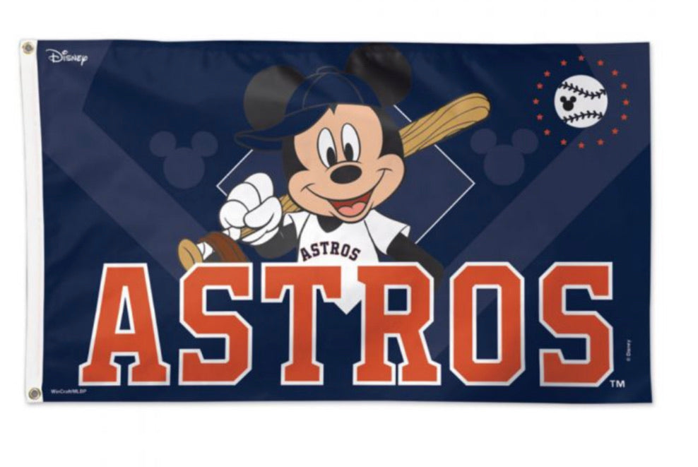 Mickey Mouse Houston Astros Baseball Shirt - High-Quality Printed