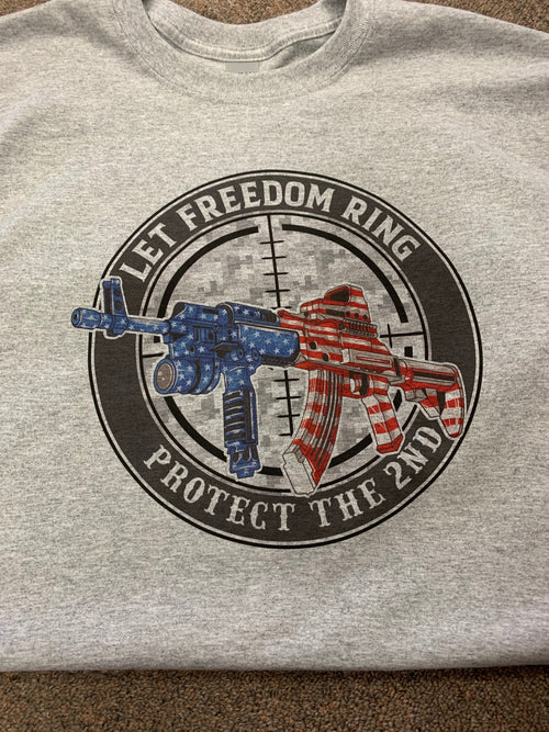 Let Freedom Ring 2nd Amendment Tee