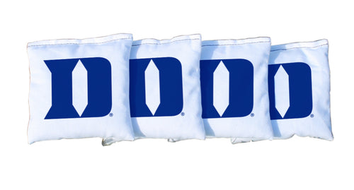 Duke Blue Devils Regulation Cornhole Bags (4 Bags)