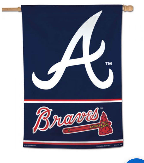 Atlanta Braves Vertical Flag 28” X 40”