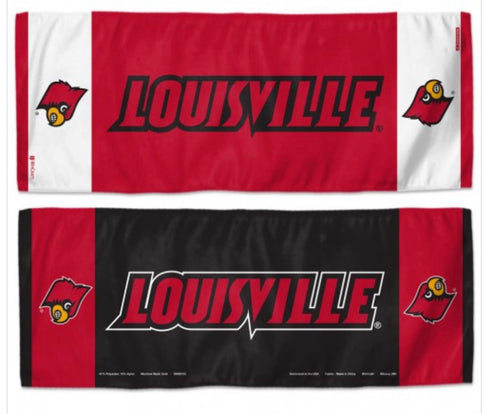 Louisville Cardinals Cooling Towel 12”X30”