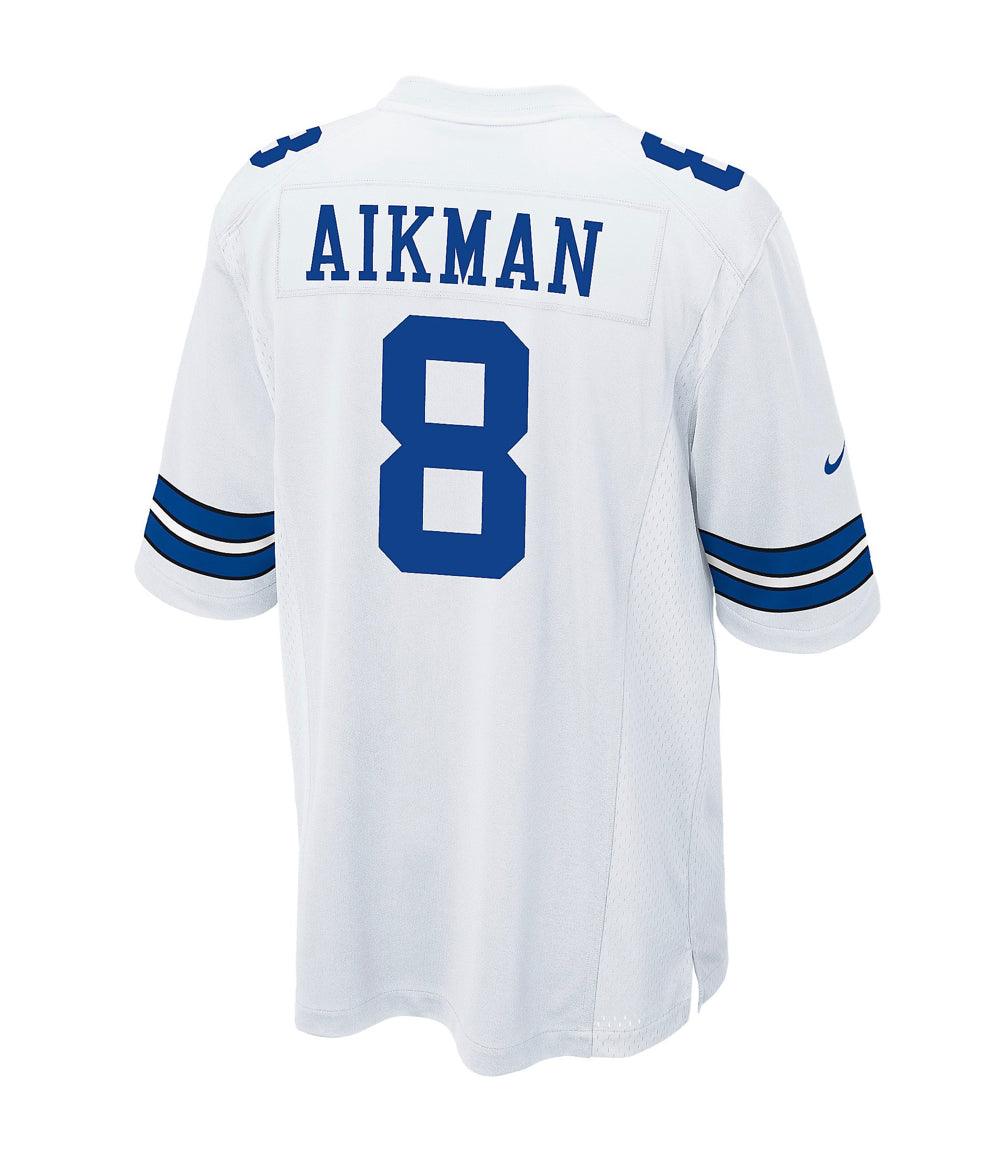 Nike Dallas Cowboys No8 Troy Aikman Green Men's Stitched NFL Limited Salute To Service Tank Top Jersey