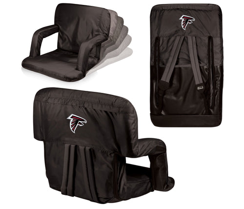 Atlanta Falcons Ventura Portable Reclining Stadium Seat