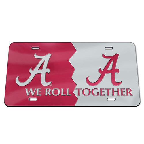 Alabama Crimson Tide Acrylic Classic License Plate