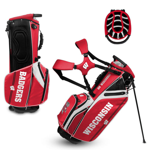 Wisconsin Badgers Caddie Carry Hybrid Bag