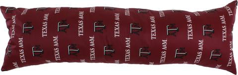 Texas A&M Aggies Body Pillow 20" X 60"