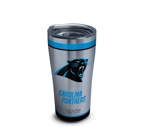 NFL Carolina Panthers Tradition Stainless Steel With Slider Lid