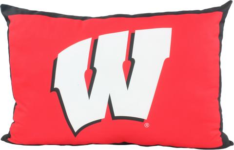 Wisconsin Badgers Fully Stuffed 28" Big Logo Pillow