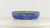 Roy Minarai Glazed Blue Oval Bonsai Pot - 7.75" x 6" x 1.5"
