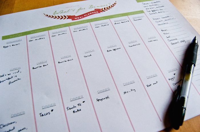 meal planning, meal planning tips, planning, meal planning graphic, graphic organizers