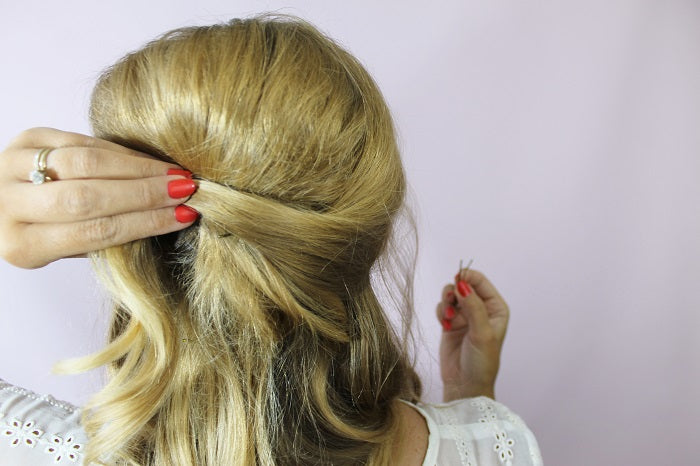 preppy half up tutorial (21)