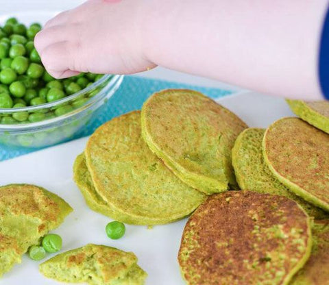 Pea Pancakes