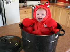 Baby's First Halloween Lobster