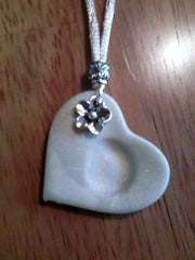 baby keepsake thumbprint necklace