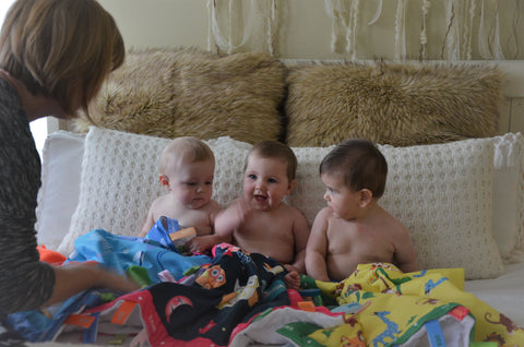 Baby Charm Blanket Photoshoot
