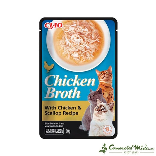 Churu CAT CALDO Pollo con Vieira – Comercial Mida