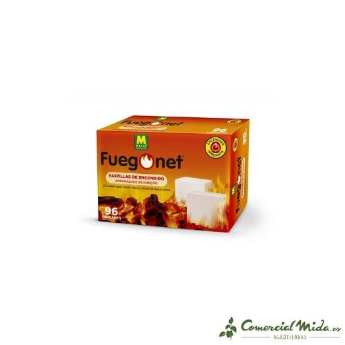 Pastillas de Encendido UNI FUEGO para Carbón, Chimeneas, Estufas y  Barbacoas - Pack de 32 Unidades - AliExpress