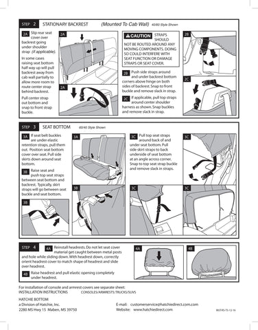 Rear Seats Page 2