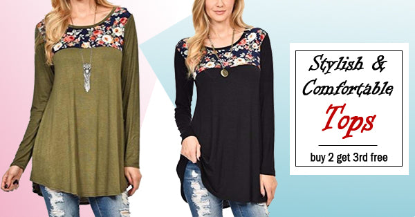 Best Selling Floral Printed Tops