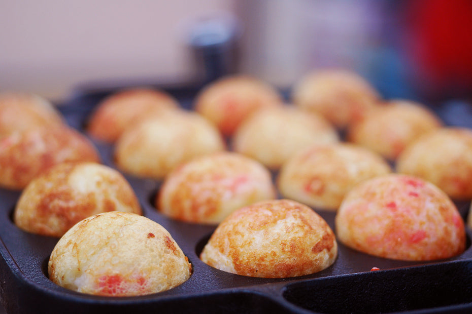 Let’s provide appropriate care to make the pan lasting longer and enjoy delicious Takoyaki.