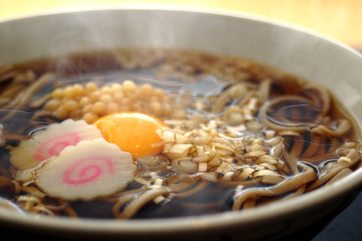 Toshikoshi means “year-crossing”, and people eat Toshikoshi Soba on December 31 every year.