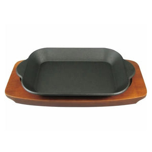 Asahi Chuzo Cast Iron Hot Dish Sizzler Platter
