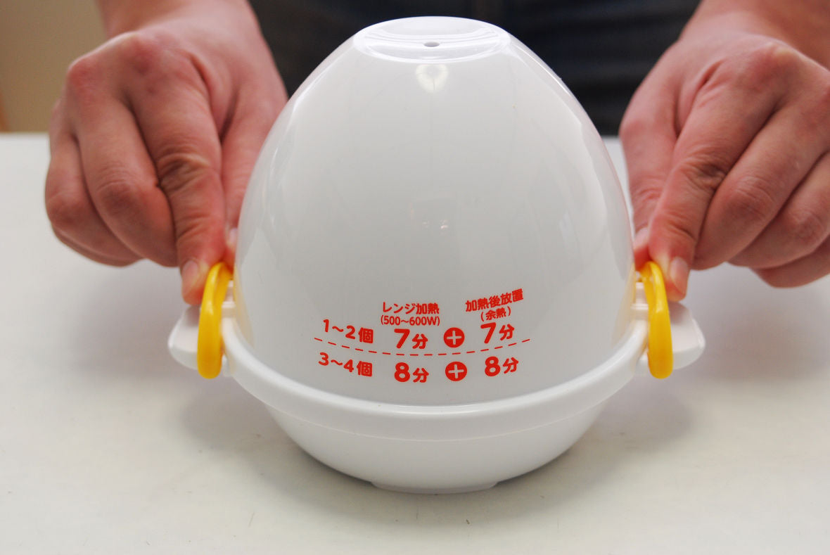 Convenient Egg Tools － Microwave Egg Boiler & Egg Cutter - Globalkitchen  Japan