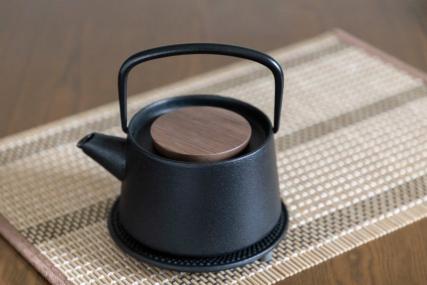 Iron Teapot by Ikenaga