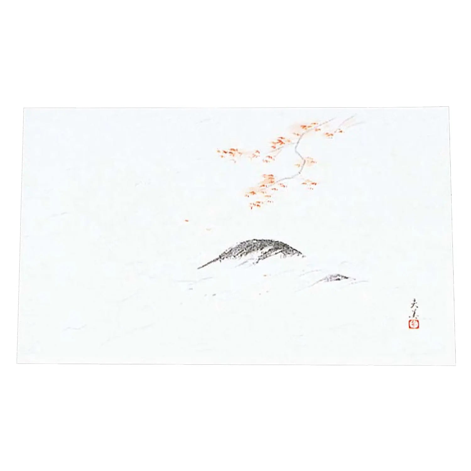 MIN Washi Paper Placemat Momijigari 100 pcs