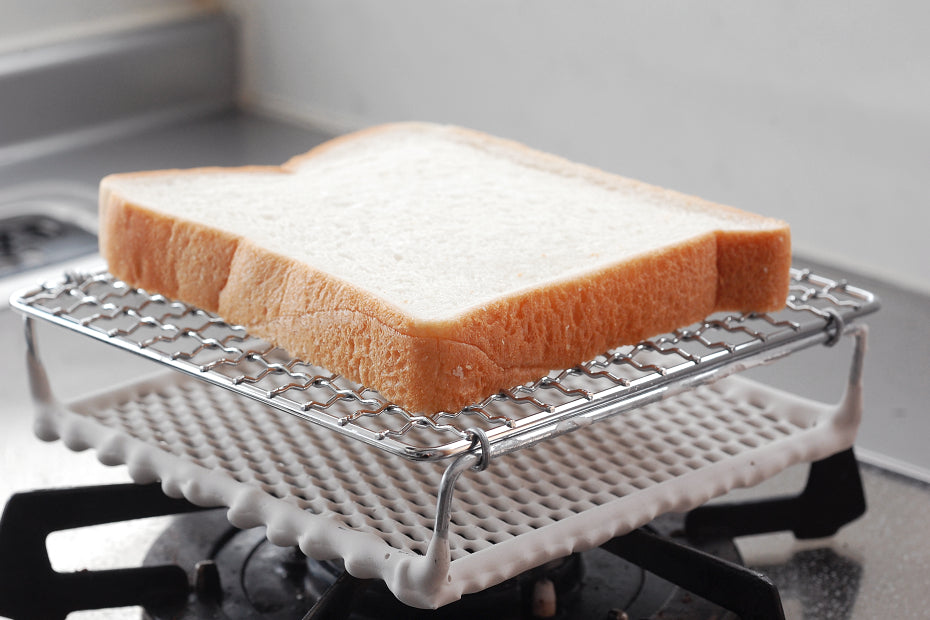 The ideal breakfast made on ceramic mesh. - Globalkitchen Japan