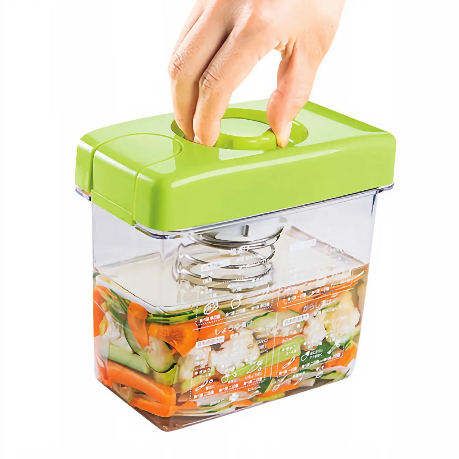 Nicer Dicer Nicer Dicer Chef, set da 15, verde