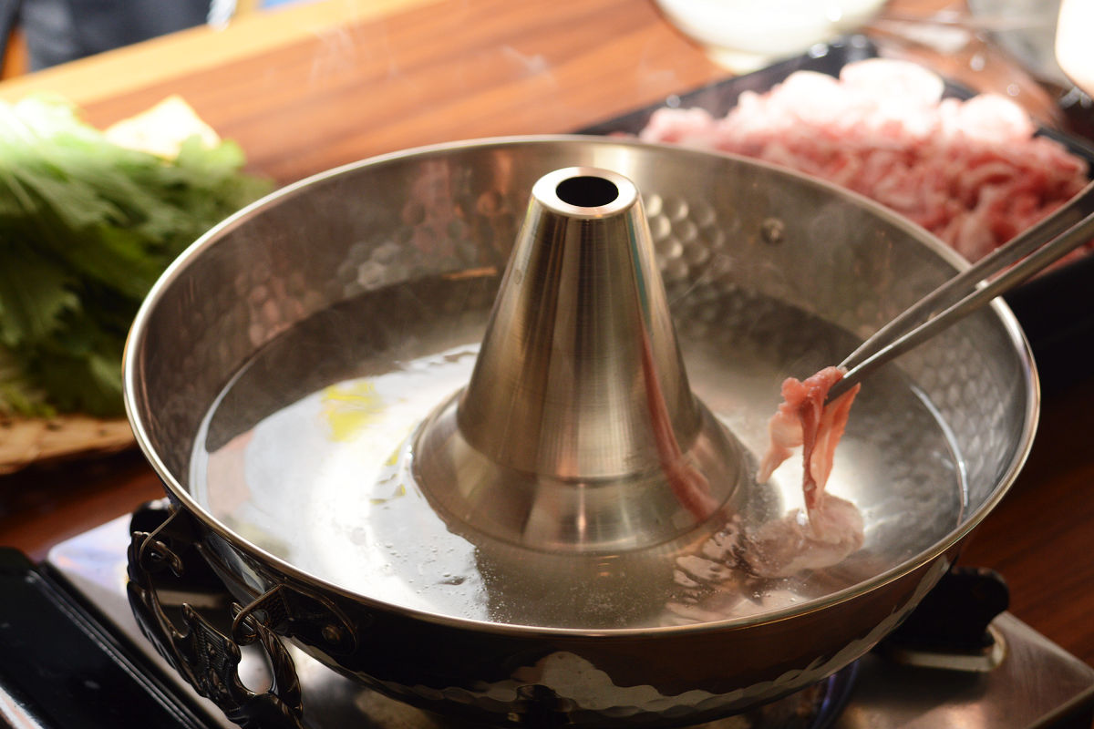 Takekoshi Stainless Steel Shabu Shabu Hot Pot Kiko - Globalkitchen Japan