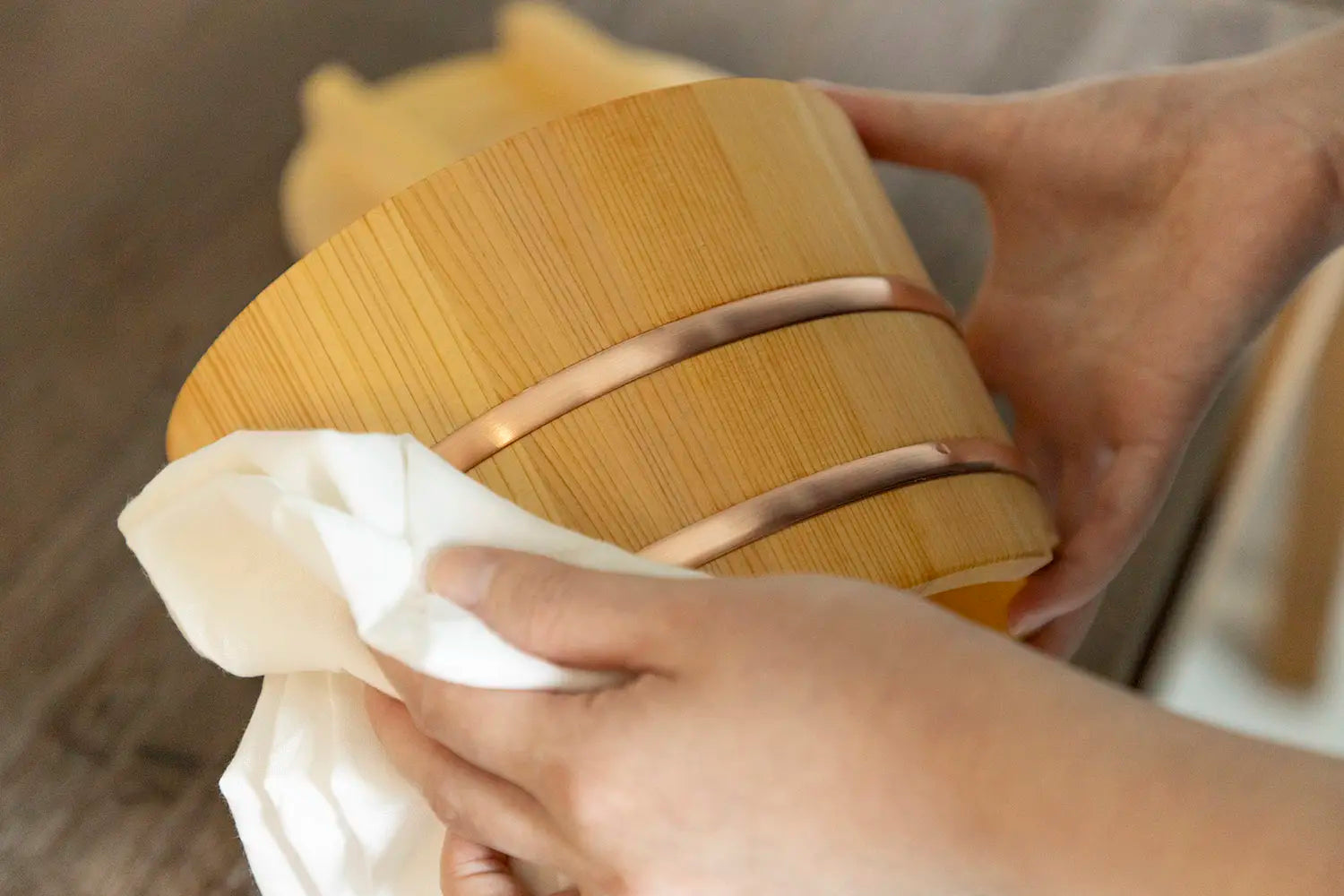 drying the ohitsu