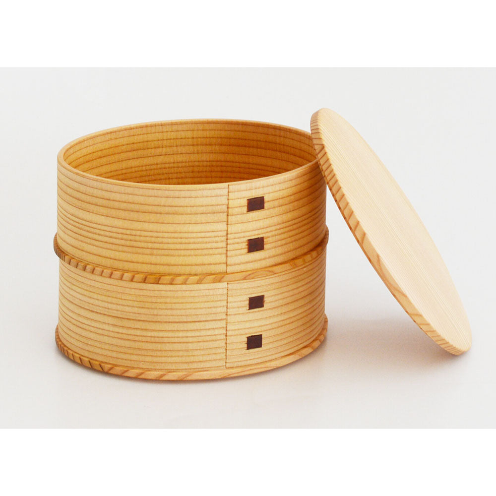 Wakita Two-Tier Bamboo Bento Box