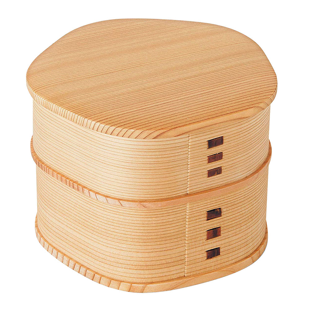 Glass Bento 'Iwaki' with bamboo lid - Bento - lunchboxes - Outside