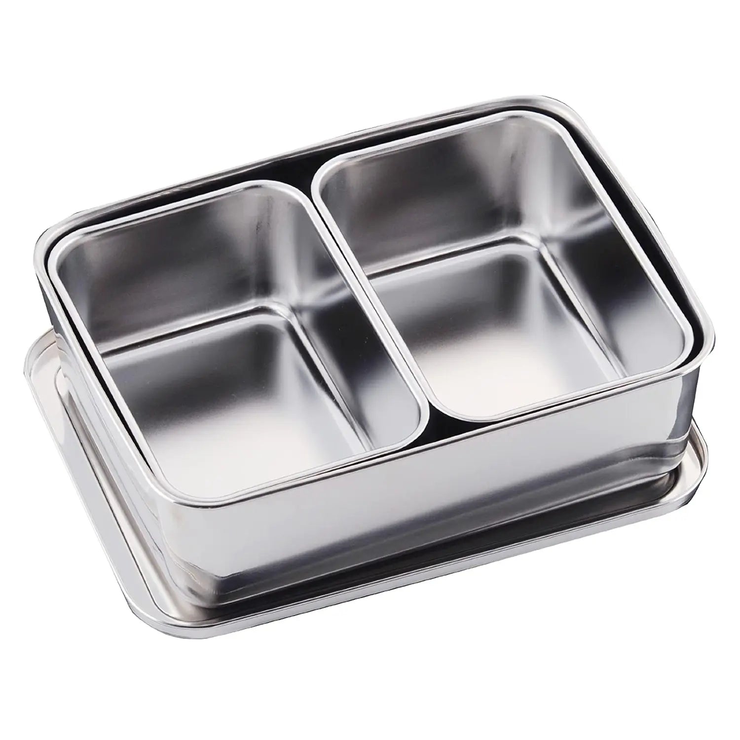 EBM Stainless Steel Yakumi Pan 4 Inserts with Hinge Cover