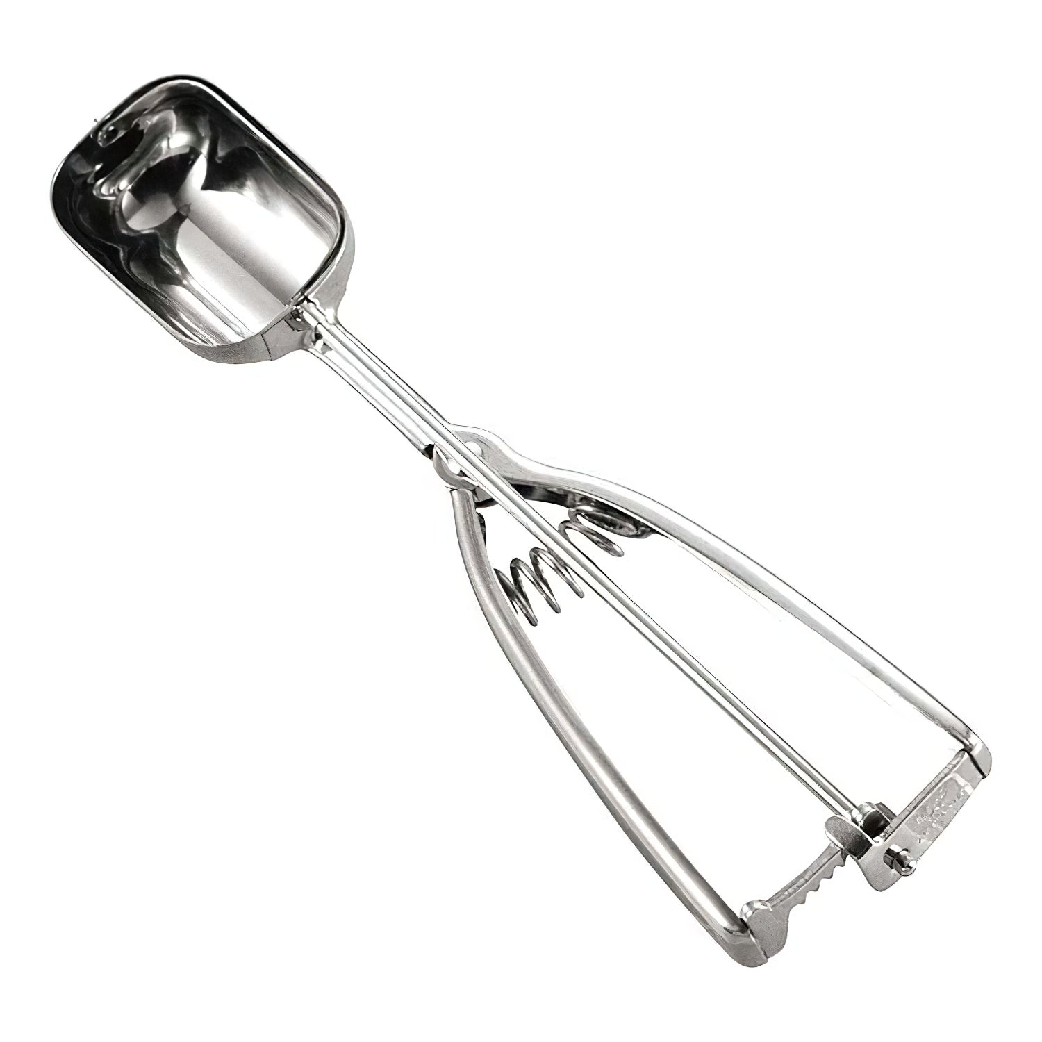 Stainless Steel Ice Cream Scooper with Trigger Release - Brilliant