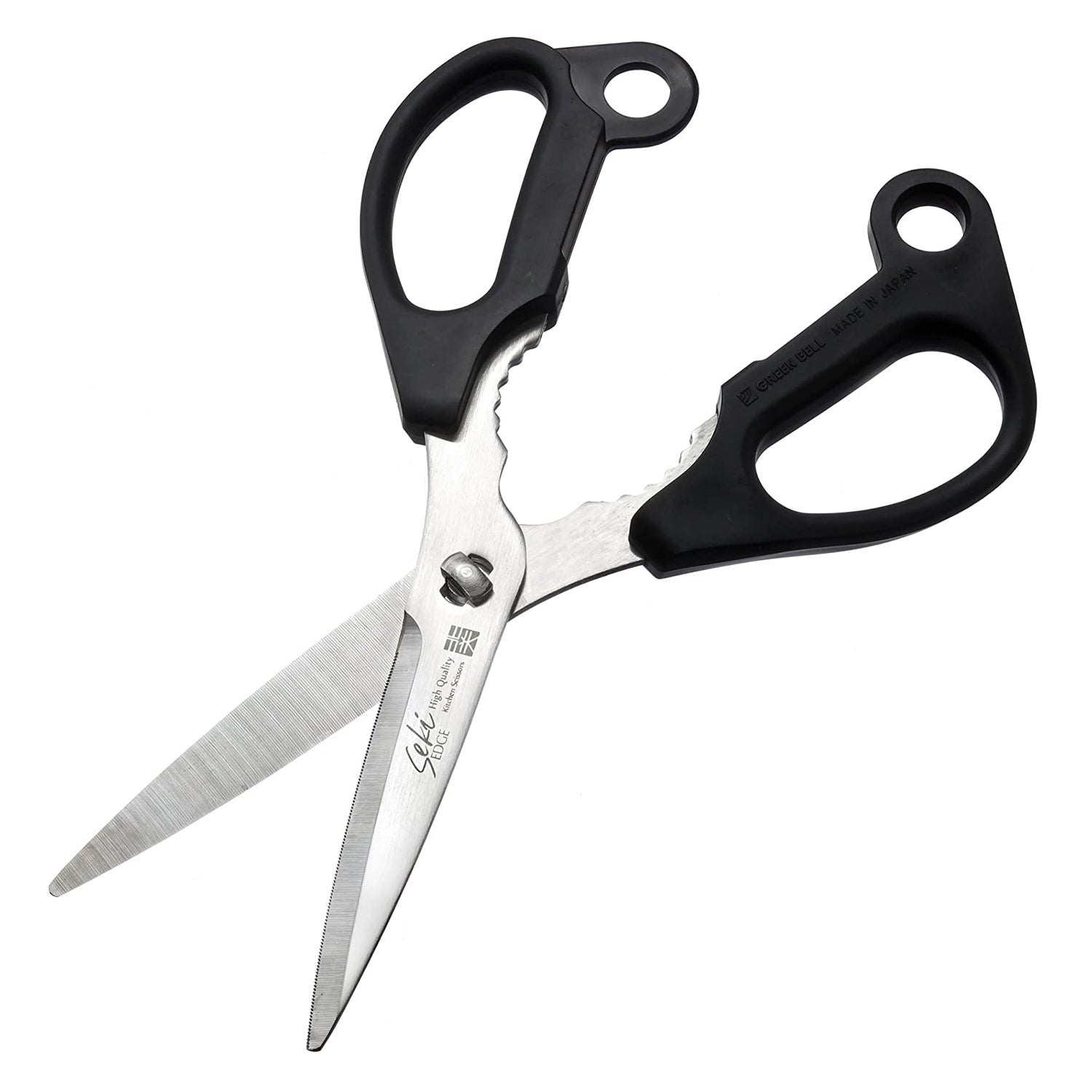 SAVAQ Kitchen Scissors, Disassembly, All Stainless Steel, Dishwasher Safe
