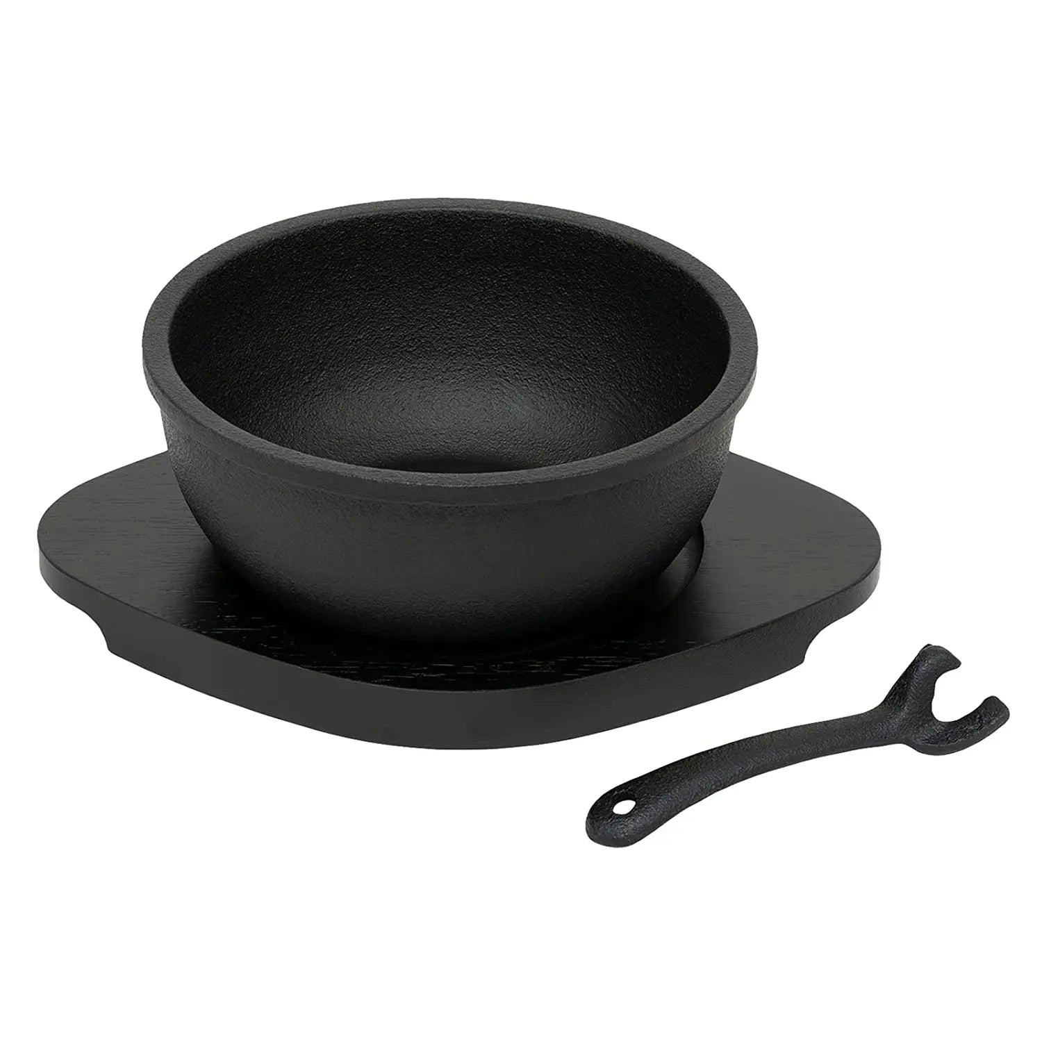 Ikenaga Cast Iron Steak Plate Cow-Shaped Sizzling Plate 21cm – Japanese  Taste