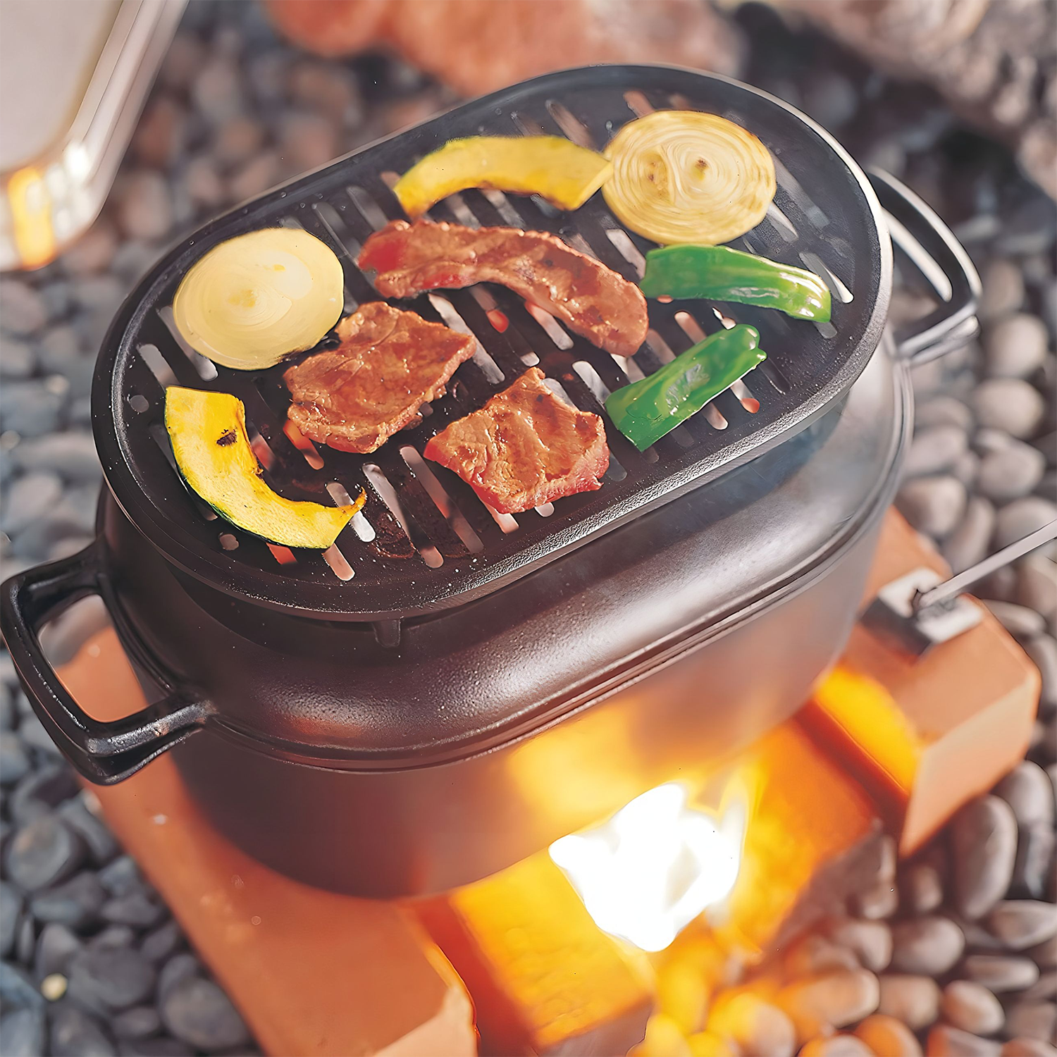 NAMBU TEKKI CAST IRON STEAM RICE COOKER