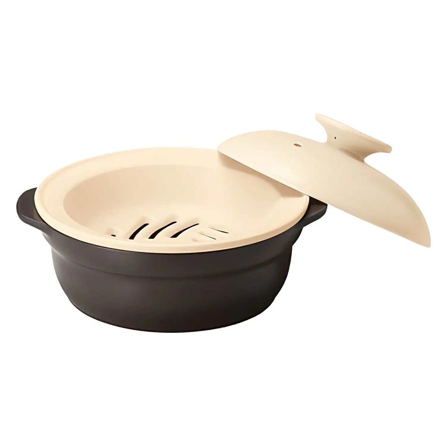 Toceram Ceramic Ohitsu Container for Cooked Rice 3-Go - Globalkitchen Japan