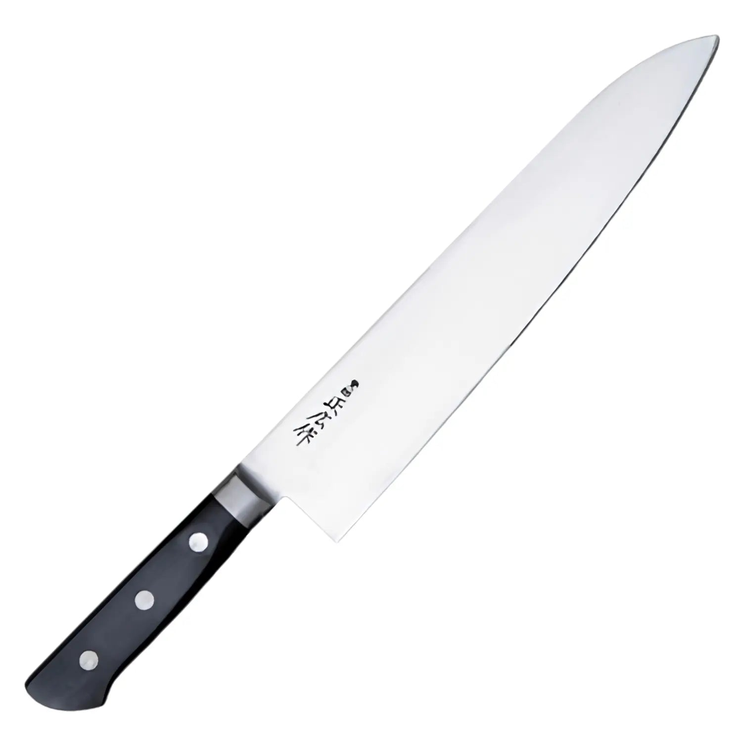 MASAMOTO KS - Cuchillo japonés Yanagiba para sushi con funda de 8.2  pulgadas [HONBAZUKE] Hecho en Japón, cuchillo profesional para sashimi,  hoja de