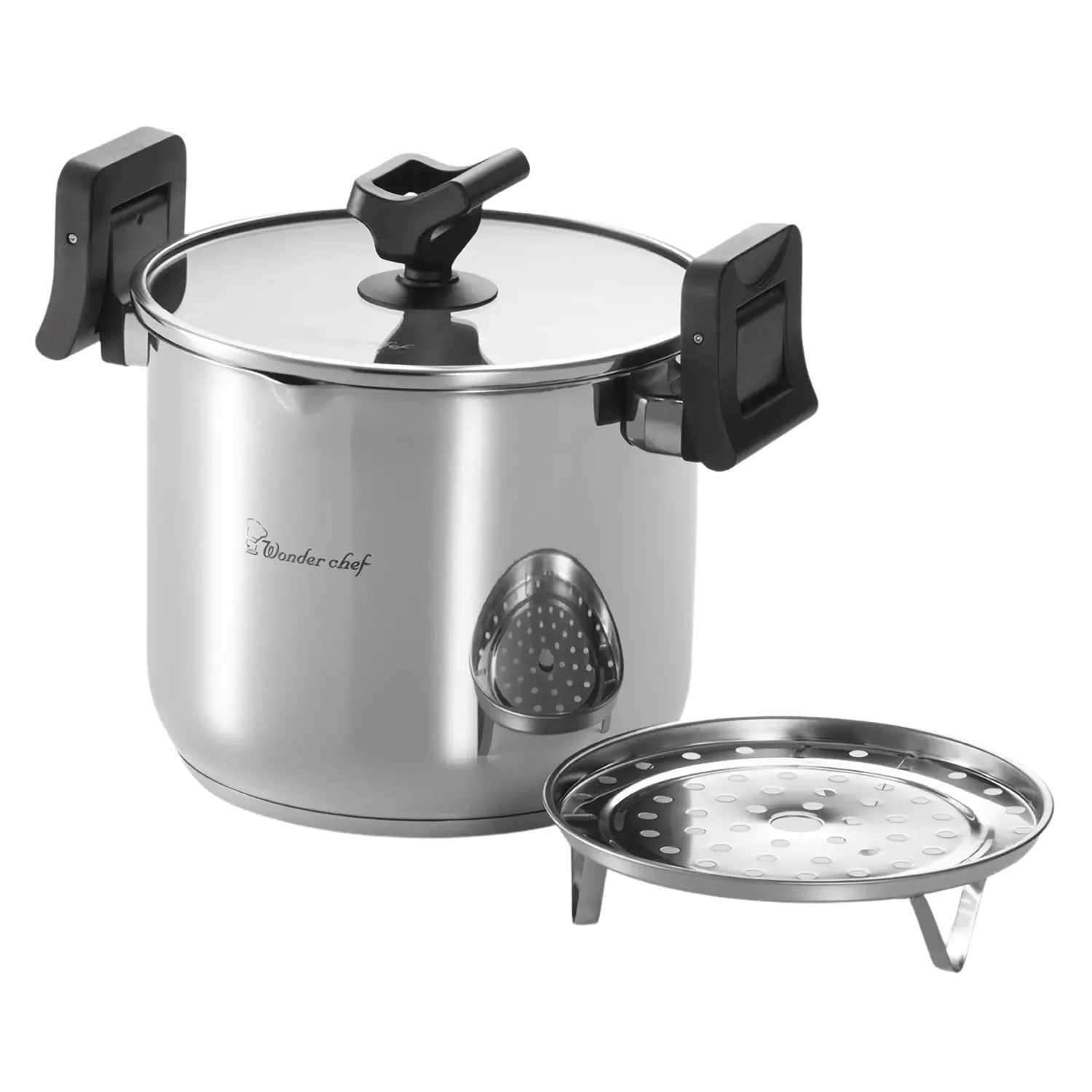 Yoshikawa Cook Look II 3-Ply Stainless Steel Pasta Pot SJ2187