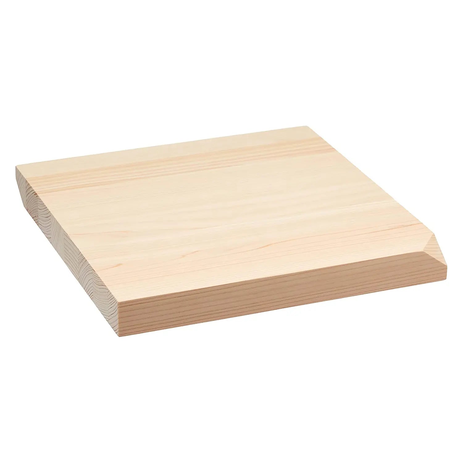 Endo Shoji Kiso Hinoki Cypress Wooden Cutting Board 60x33cm - Made in Japan