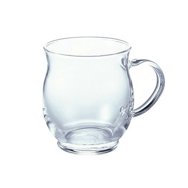 Hario 7.8 oz. Glass Tea Cup and Saucer