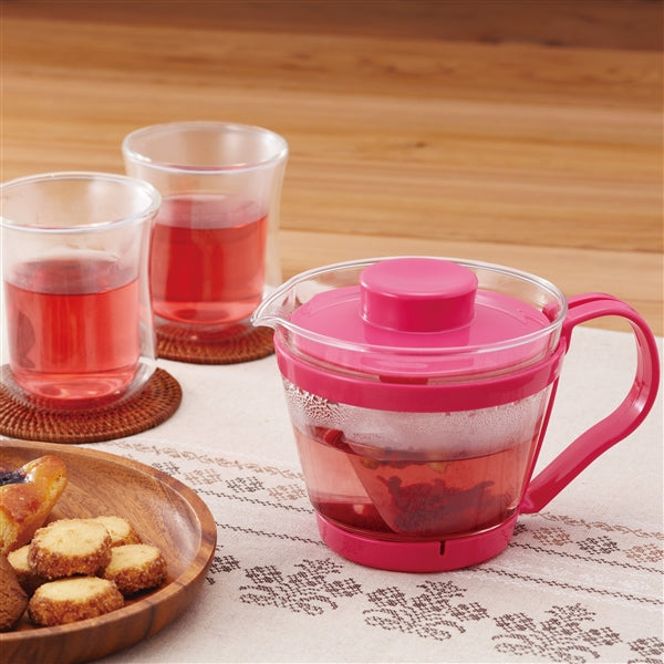 Hario Heat Resistant Glass Mug with Infuser 200ml - Globalkitchen Japan